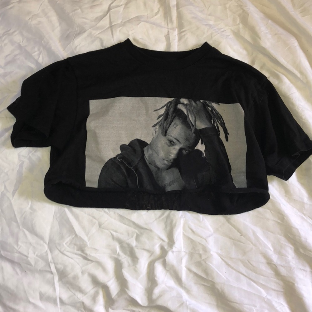XXX tentacion cropped tshirt